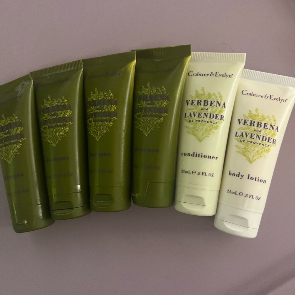 Crabtree & Evelyn Verbena and Lavender Travel Size Set